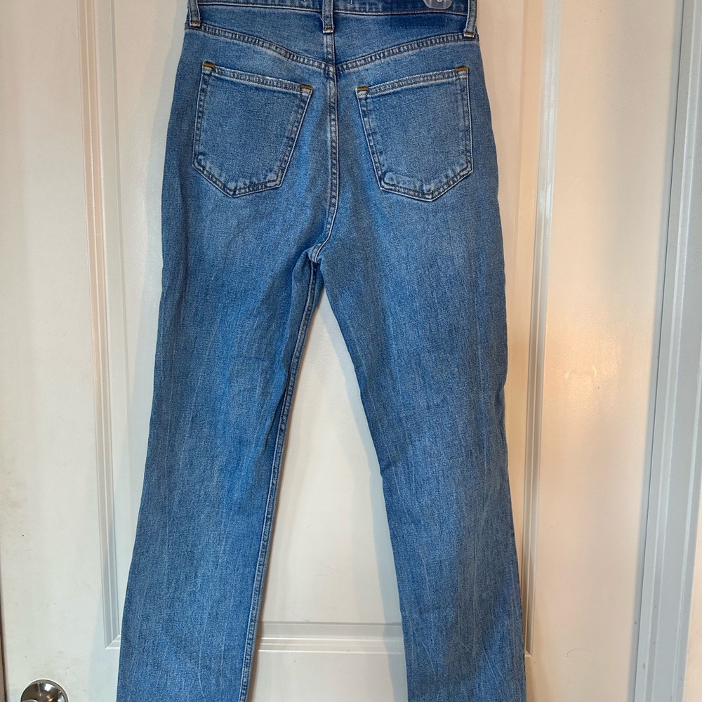 Abercrombie & Fitch Ultra High Rise Ankle Straight Leg Classic Jeans, size 27/4 - Picture 10 of 13